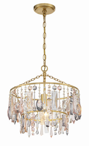 Elsa 1 Light Antique Gold Pendant ELS-7100-GA
