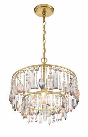 Elsa 1 Light Antique Gold Pendant ELS-7100-GA