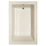 Hydro Systems EMM6642ATO-BON EMMA 6642 AC TUB ONLY-BONE