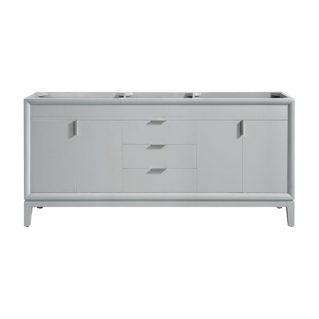 Avanity Emma 72 in. Vanity Only in Dove Gray