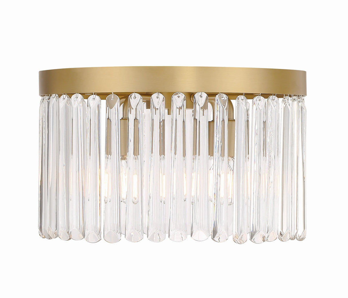 Emory 4 Light Modern Gold Flush Mount EMO-5400-MG