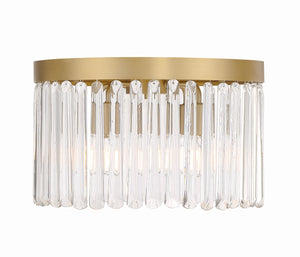 Emory 4 Light Modern Gold Flush Mount EMO-5400-MG