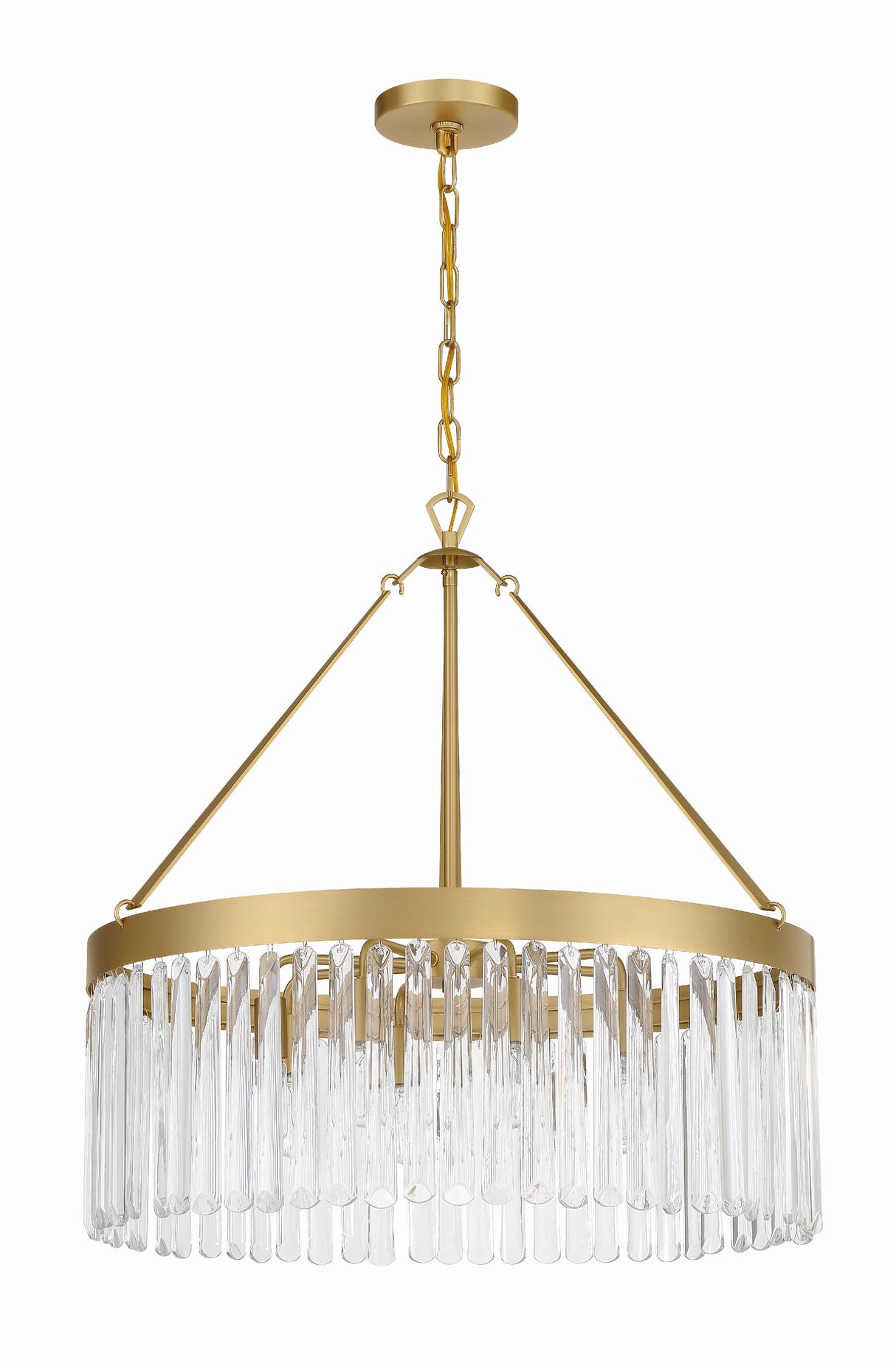 Emory 8 Light Modern Gold Chandelier EMO-5406-MG