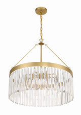 Emory 8 Light Modern Gold Chandelier EMO-5406-MG