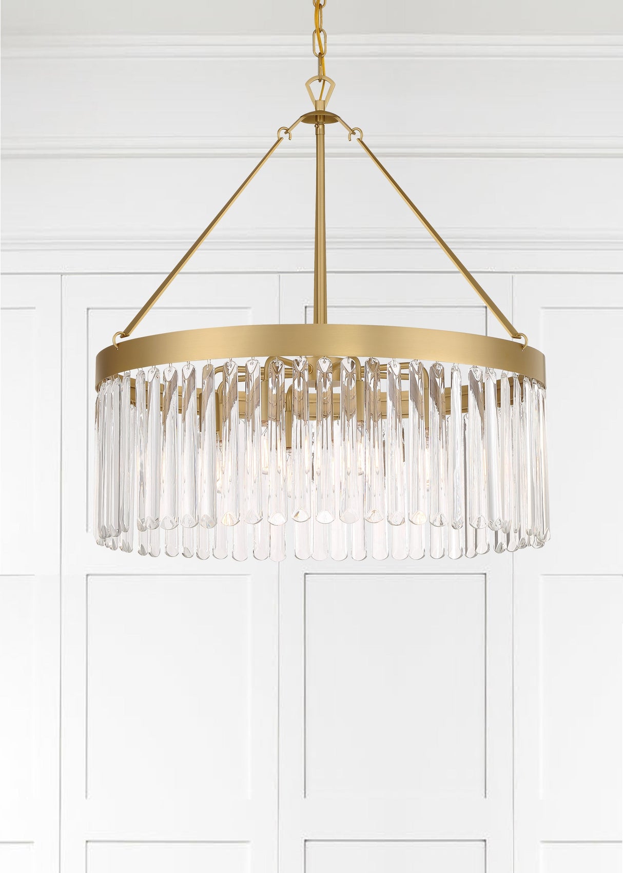 Emory 8 Light Modern Gold Chandelier EMO-5406-MG