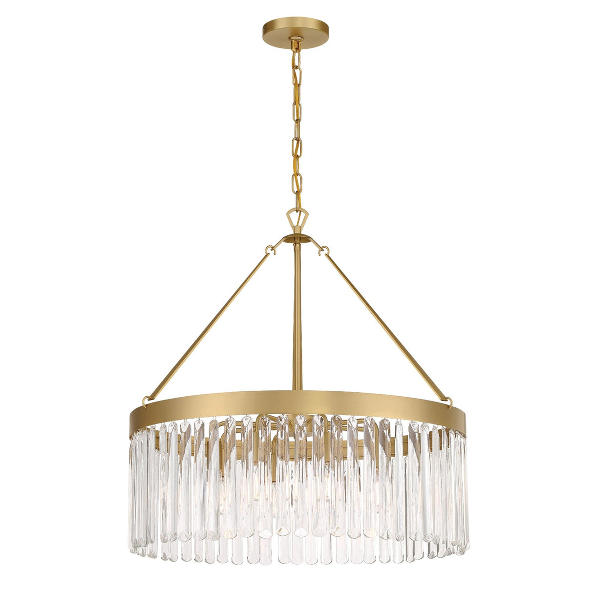 Emory 8 Light Modern Gold Chandelier EMO-5406-MG