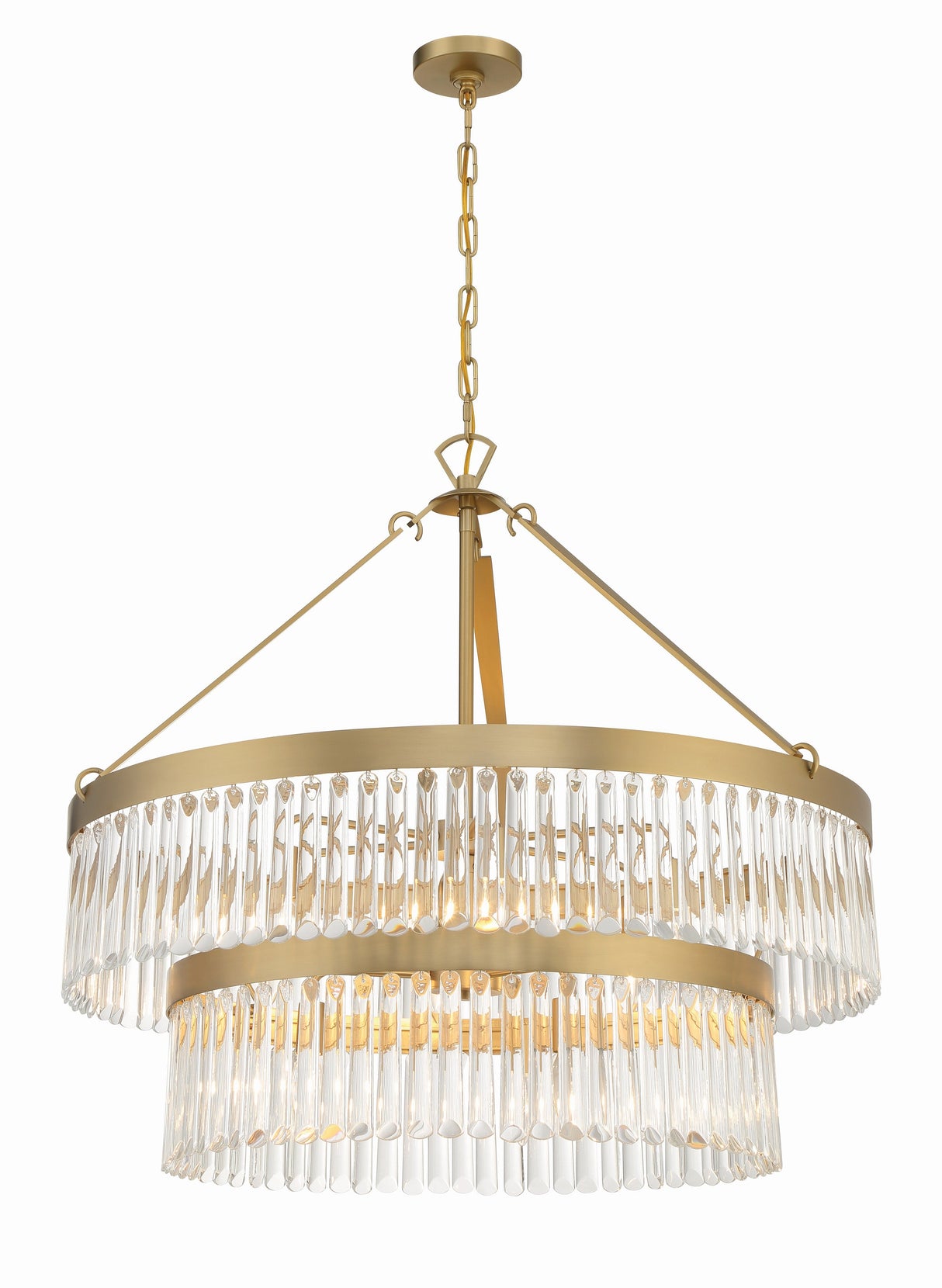 Emory 9 Light Modern Gold Chandelier EMO-5408-MG