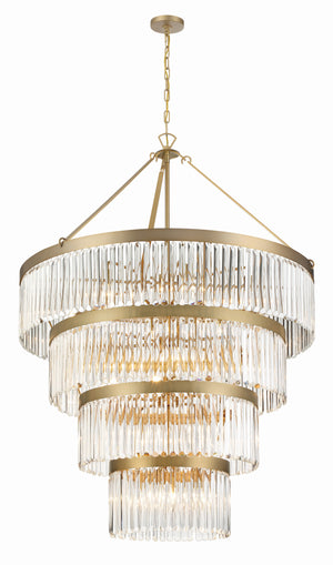 Emory 22 Light Modern Gold Chandelier EMO-5409-MG