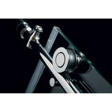 DreamLine Enigma-X 56-60 in. W x 76 in. H Clear Sliding Shower Door in Brushed Stainless Steel