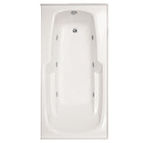 Hydro Systems ENT6632GWP-WHI-RH ENTRE 6632 GC W/WHIRLPOOL SYSTEM-WHITE-RIGHT HAND