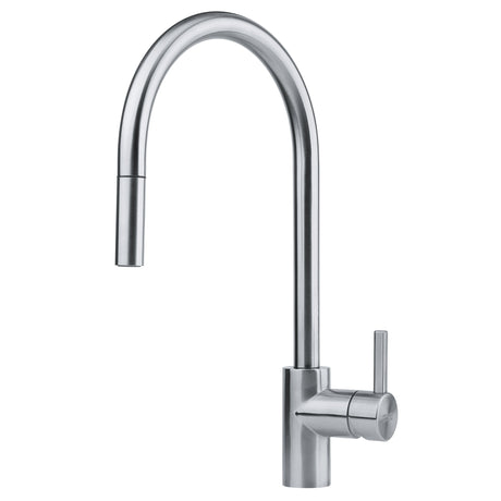FRANKE EOS-PD-316 Eos Neo 17-in Single Handle Pull-Down Kitchen/Outdoor Faucet in 316 Stainless Steel In Stainless Steel