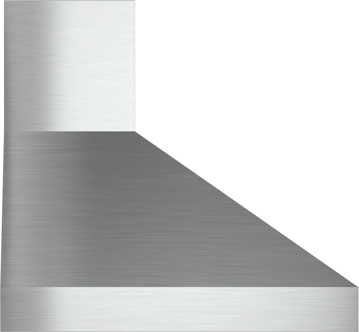 Vent-A-Hood EPH18-M36x32 SS 36" Euro Range Hood with Deep Canopy, Baffle Filter (M-Line), Stainless Steel