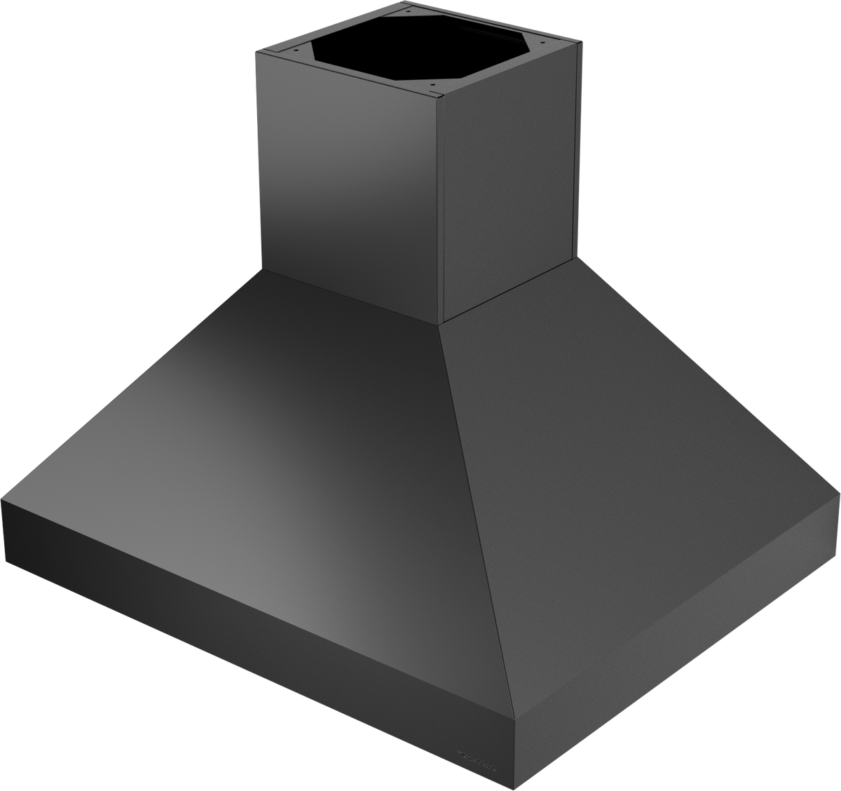 Vent-A-Hood EPIH18-248 BC 48" 550 CFM Euro Pro Island Range Hood with Magic Lung Blower, Black Carbide