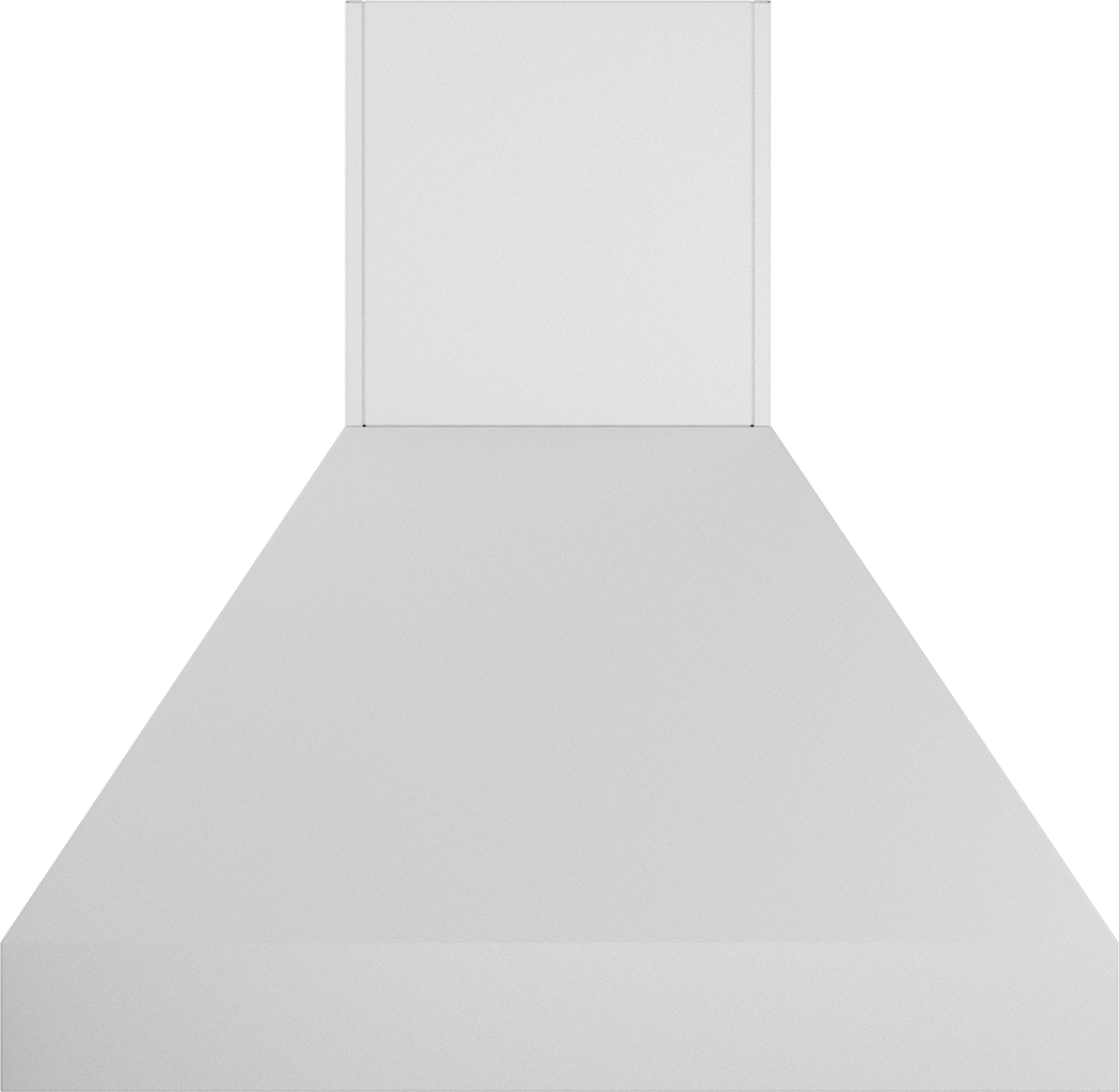 Vent-A-Hood EPIH18-242 WH 42" 550 CFM Euro Pro Island Range Hood with Magic Lung Blower, White