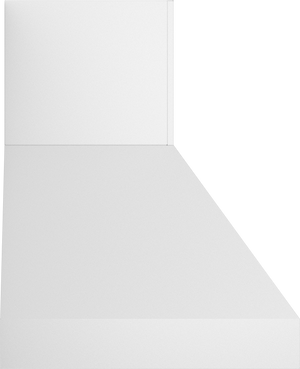 Vent-A-Hood EPXTH18-466 WH 66" 1200 CFM Euro Pro Wall Mount Range Hood with High-Capacity Magic Lung Blower, White