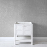 Virtu USA Winterfell 30" Single Cabinet in White