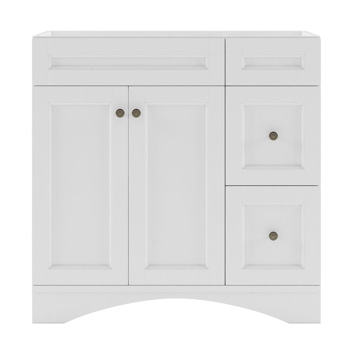 Virtu USA Elise 36" Cabinet Only - Luxe Bathroom Vanities