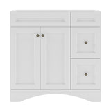 Virtu USA Elise 36" Cabinet Only - Luxe Bathroom Vanities