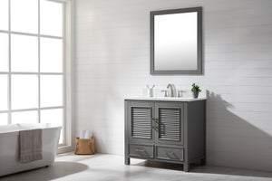 Estate 36" Single Vanity with White Quartz Top