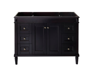 Virtu USA Tiffany 48" Cabinet Only - Luxe Bathroom Vanities Luxury Bathroom Fixtures Bathroom Furniture