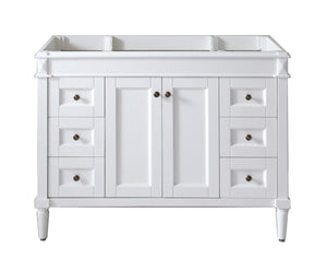Virtu USA Tiffany 48" Cabinet Only - Luxe Bathroom Vanities Luxury Bathroom Fixtures Bathroom Furniture