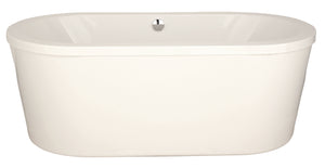 Hydro Systems EST7236ATO-BIS ESTEE, FREESTANDING TUB ONLY 72X36 - -BISCUIT