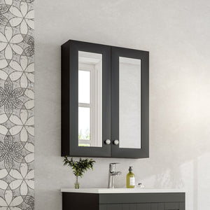Eviva Tux 24 Inch Espresso Wall Mount Medicine Cabinet