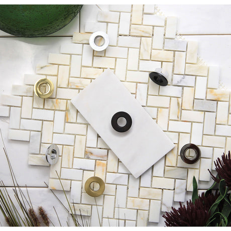 Made To Match EVF1115 Sink Overflow Hole Cover Ring, Oil Rubbed Bronze