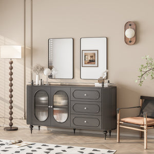 Eviva Harmony 24" x 36" Rectangular Black Metal Framed Mirror