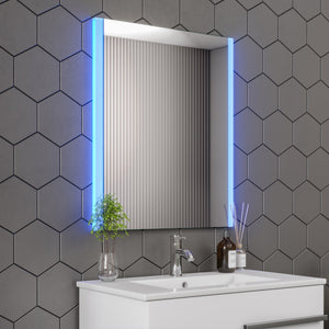 Eviva Lueza 24" x 31" Rectangular Frameless Mirror