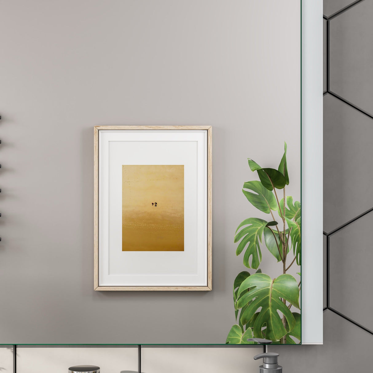 Eviva Lueza 24" x 31" Rectangular Frameless Mirror