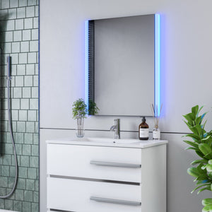 Eviva Lueza 24" x 31" Rectangular Frameless Mirror