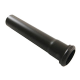Century EVP2000 1-1/2" x 8" Brass Slip Joint Tailpiece Extension Tube, Matte Black
