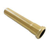Century EVP2007 1-1/2" x 8" Brass Slip Joint Tailpiece Extension Tube, Brushed Brass