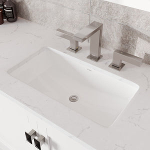 Aberdeen 72 in. White Single Sink Bath Vanity with Carrara Quartz Top and Undermount Porcelain Sink