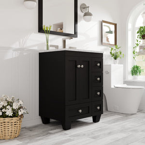 Eviva Acclaim C 24 inch White Bathroom Vanity