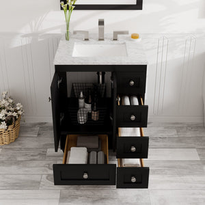 Eviva Acclaim C 24 inch White Bathroom Vanity