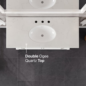 Eviva Elite 48 White Bathroom Vanity