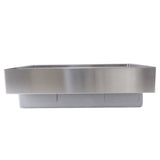 Nantucket Sinks' EZApron33-5.5 Patented Design Pro Series Single Bowl Undermount  Stainless Steel Kitchen Sink with 5.5 Inch Apron Front