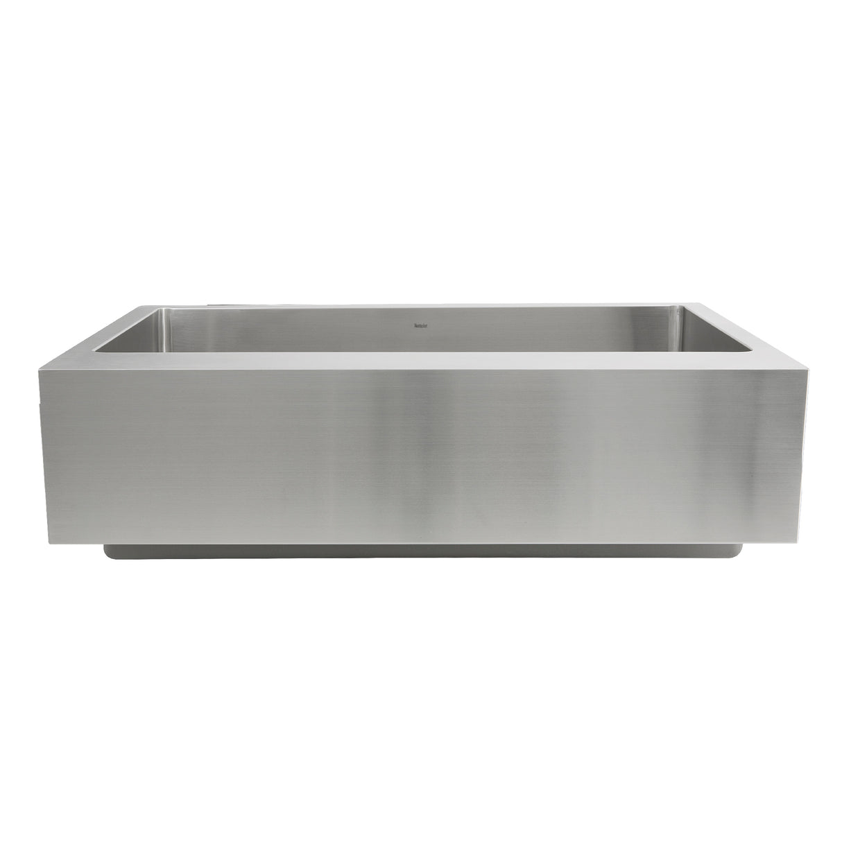 Nantucket Sinks' EZApron33-9 Patented Design Pro Series Single Bowl Undermount  Stainless Steel Kitchen Sink with 9 Inch Apron Front