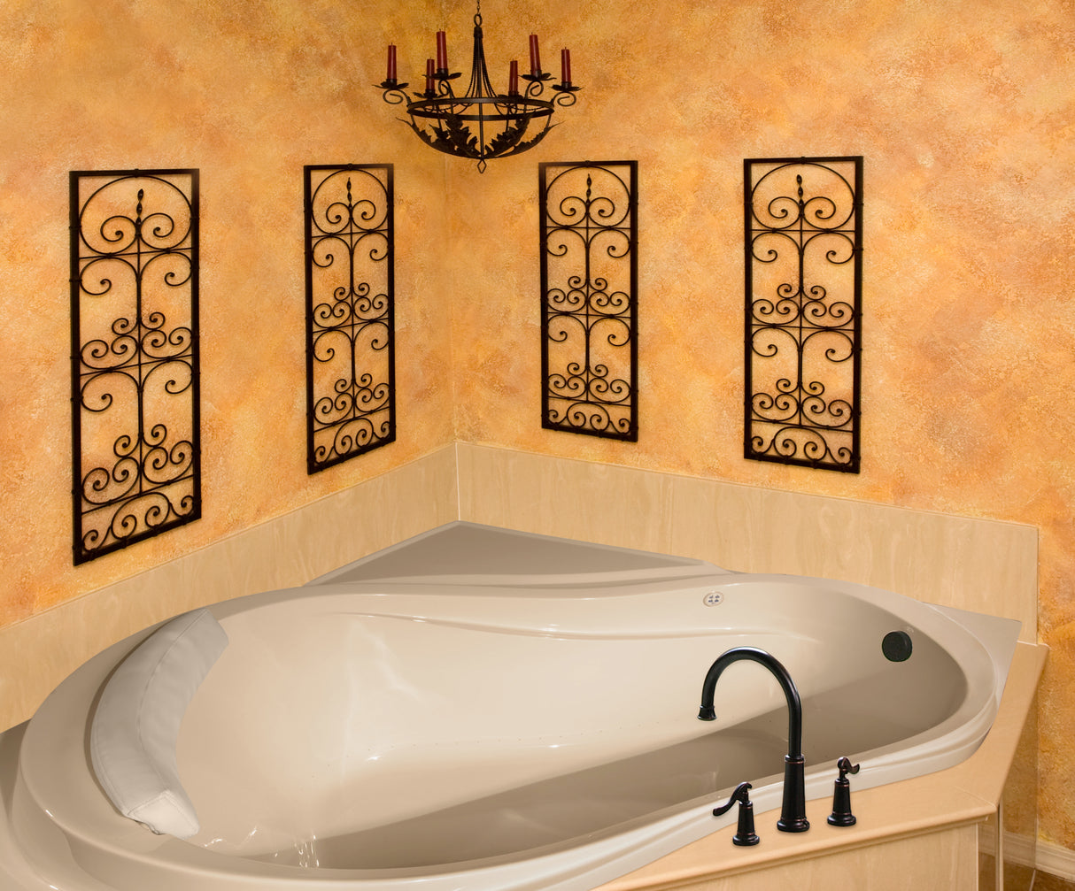 Hydro Systems ECL6464ACO-BON ECLIPSE 6464 AC W/COMBO SYSTEM-BONE