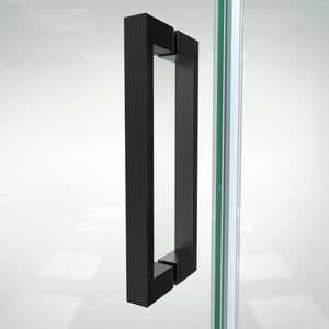 DreamLine Elegance-LS 34 1/2 - 36 1/2 in. W x 72 in. H Frameless Pivot Shower Door in Satin Black