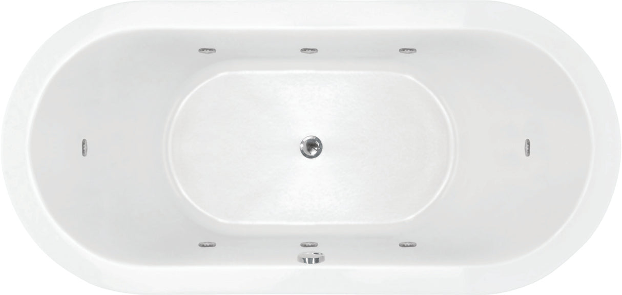 Hydro Systems DLA5830STO-WHI DANIELA 5830 STON, TUB ONLY - WHITE