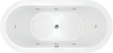 Hydro Systems DLA5830STO-WHI DANIELA 5830 STON, TUB ONLY - WHITE