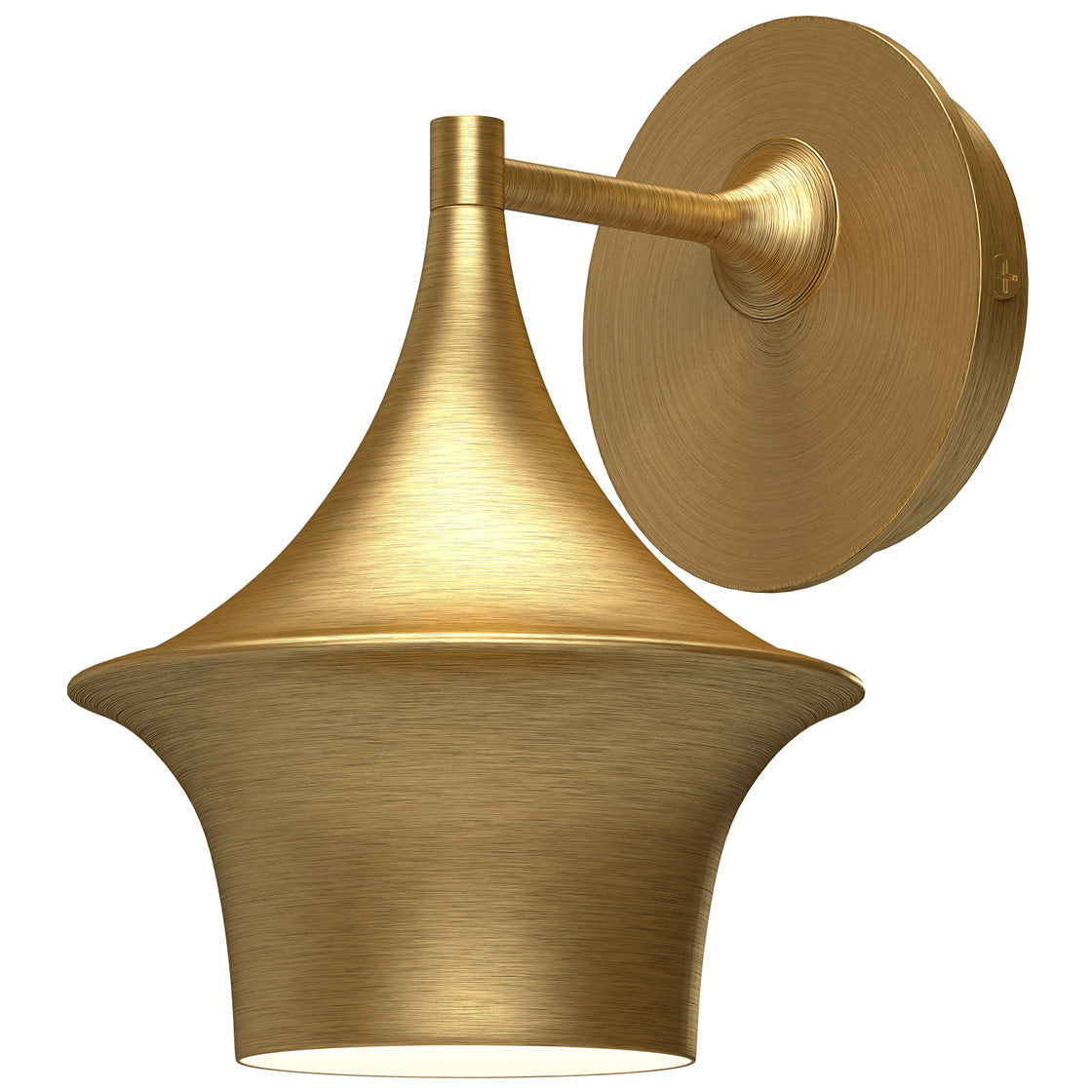 Alora WV523007BG EMIKO 7" WV BRUSHED GOLD 1X60W E26
