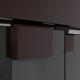 DreamLine Encore 50-54 in. W x 76 in. H Semi-Frameless Bypass Sliding Shower Door in Oil Rubbed Bronze and Gray Glass