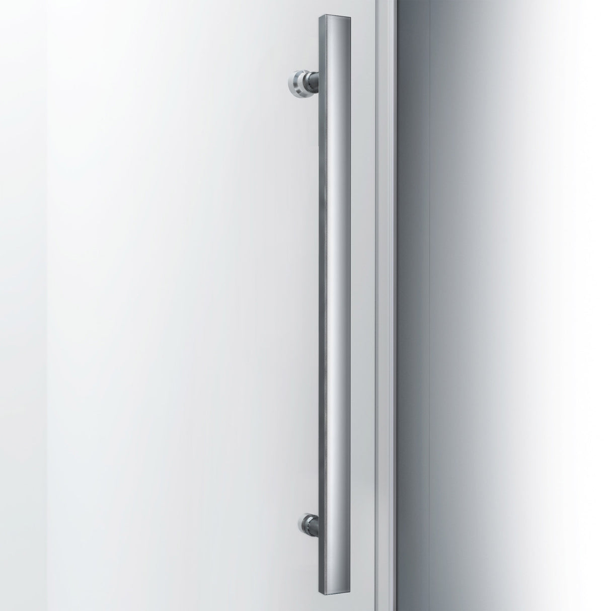 DreamLine Enigma Sky 56-60 in. W x 76 in. H Frameless Sliding Shower Door in Brushed Stainless Steel