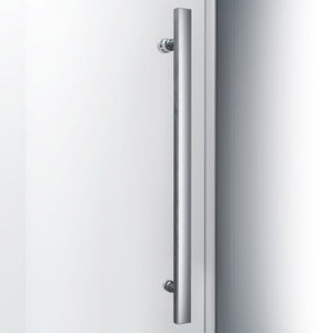DreamLine Enigma Sky 56-60 in. W x 76 in. H Frameless Sliding Shower Door in Brushed Stainless Steel