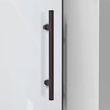 DreamLine Enigma-XO 32 1/2 in. D x 56 3/8-60 3/8 in. W x 76 in. H Frameless Shower Enclosure in Oil Rubbed Bronze Stainless Steel