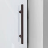 DreamLine Enigma-XO 34 1/2 in. D x 68 3/8-72 3/8 in. W x 76 in. H Frameless Shower Enclosure in Oil Rubbed Bronze Stainless Steel